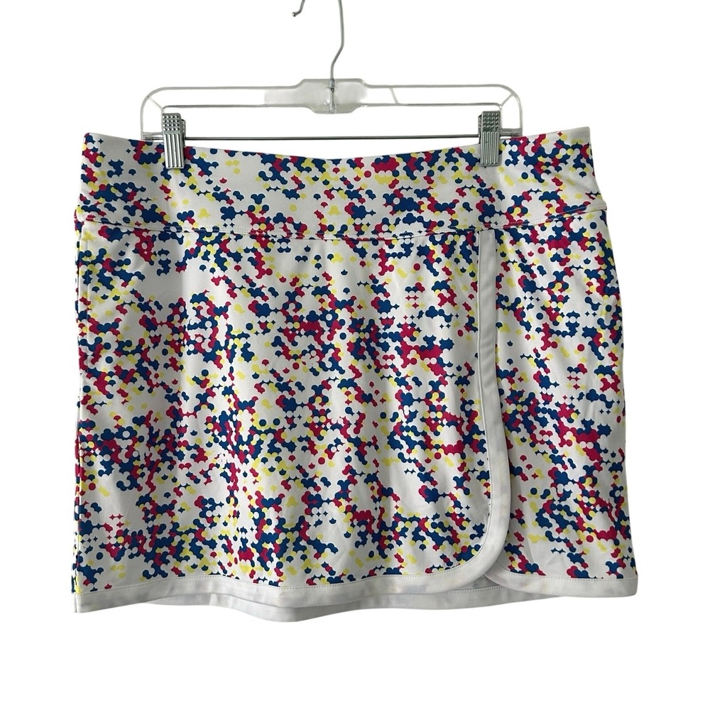 Ben Hogan Women's Geo Printed Performance Golf Skort Activewear Skirt XL New